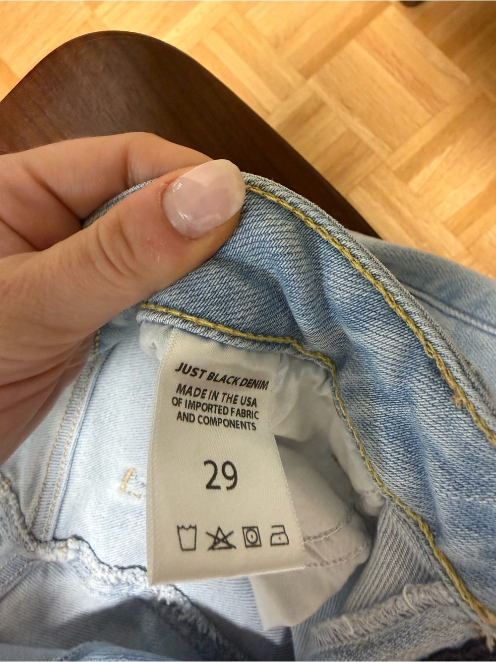 Just Black Light Blue Denim Women's Jeans